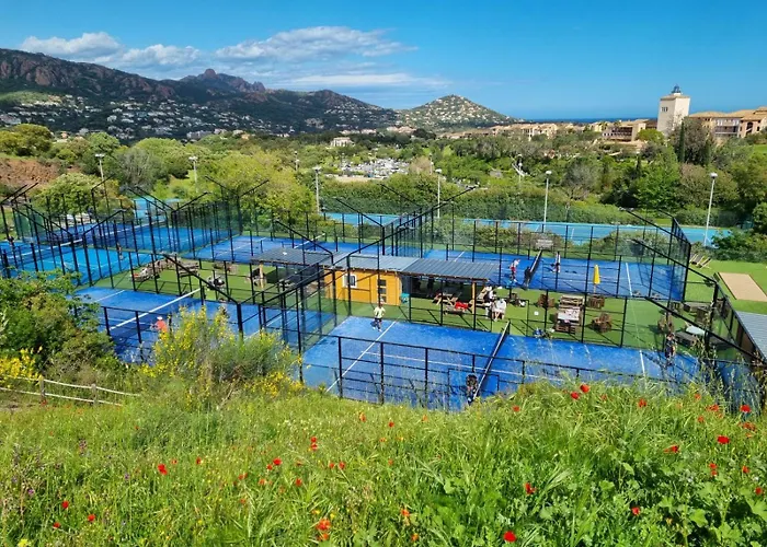 公寓 Cap Esterel Agay Raphael Vue Coeur Du Site Piscine Golf 4 Personnes Chez Magali Saint-Raphaël